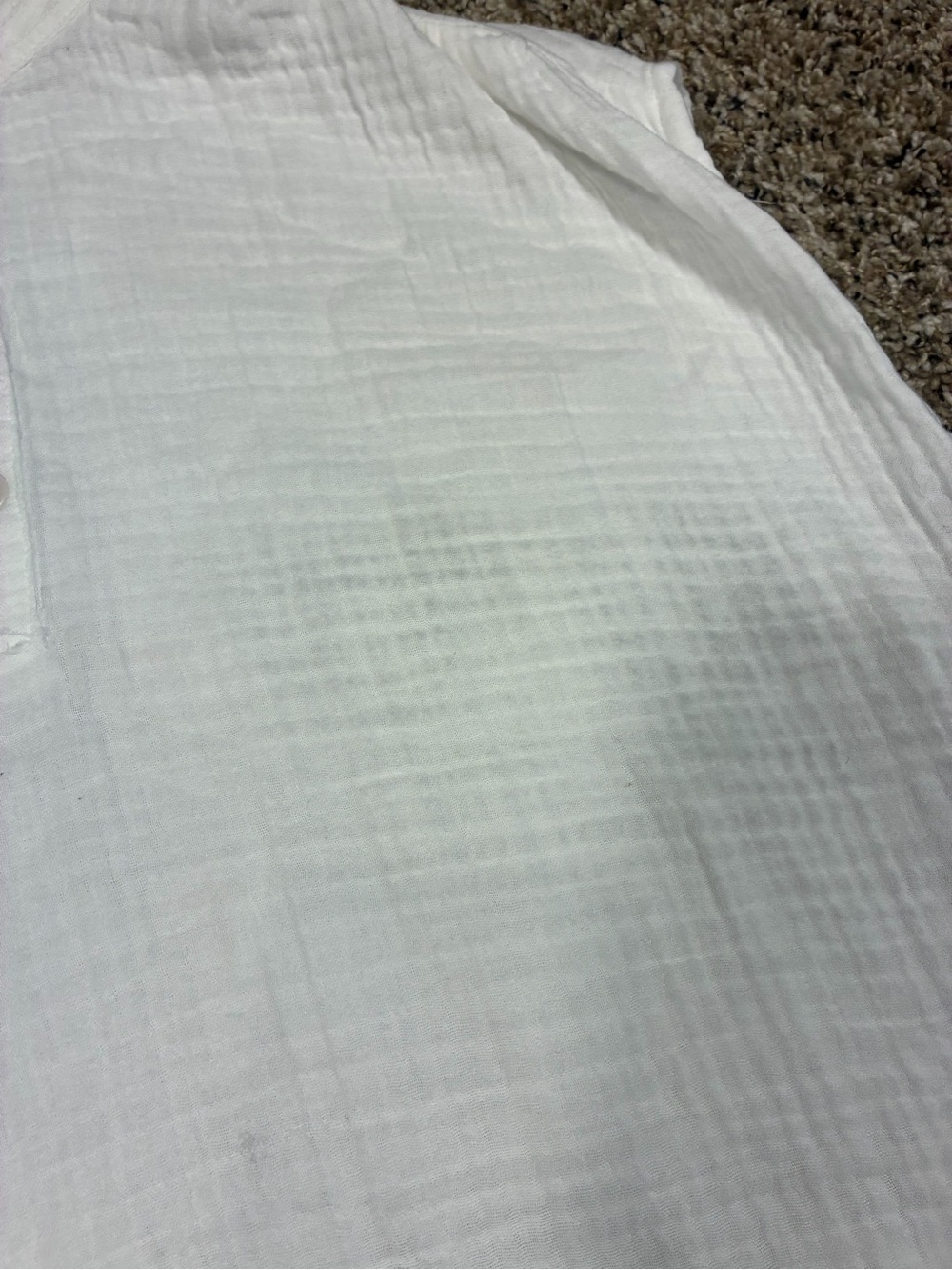 Lou & Grey Split Neck Triple Cloth Gauze Maxi Dress - Picture 4 of 13